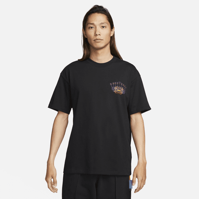 Tシャツ・カットソー Nike Lebron Men's Max 90 Long Sleeve Basketball T-Shirt HF61 Nike - Nike Lebron Max90 Basketball T-Shirt 'Navy Blue' - NBA